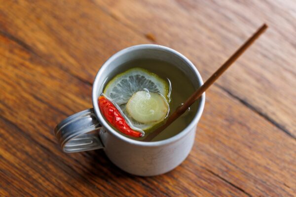 ホットジンジャーネード｜一歩上の味わいを目指す、ワンバーナーでかんたん山ごはん #36