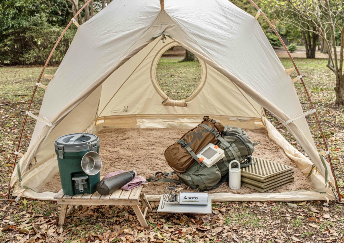 キャンプの道具は、“しまわない防災”になる／今月のレシピ【大豆のエナジーボール】| CAMMOCの「キャンプしてたら防災できた！」#47