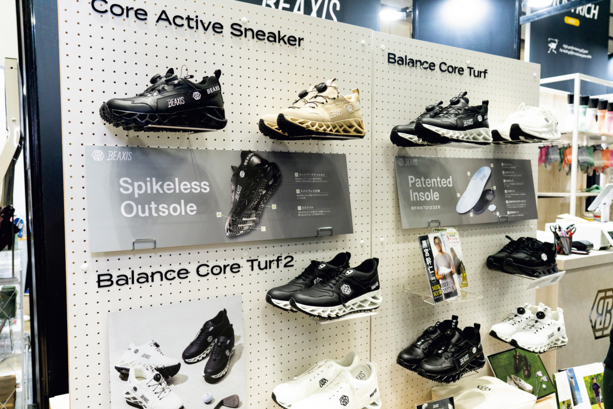 履くだけで体幹が変わる BEAXISバランスコアシューズがゴルフを変える理由｜Japan Golf Fair 2026 Reportより