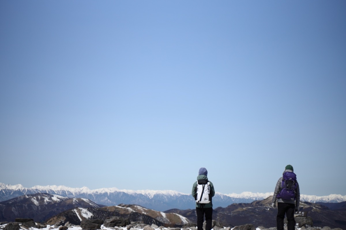 冬に別れを告げて～霧ヶ峰・蝶々深山の春をパッチワーク～