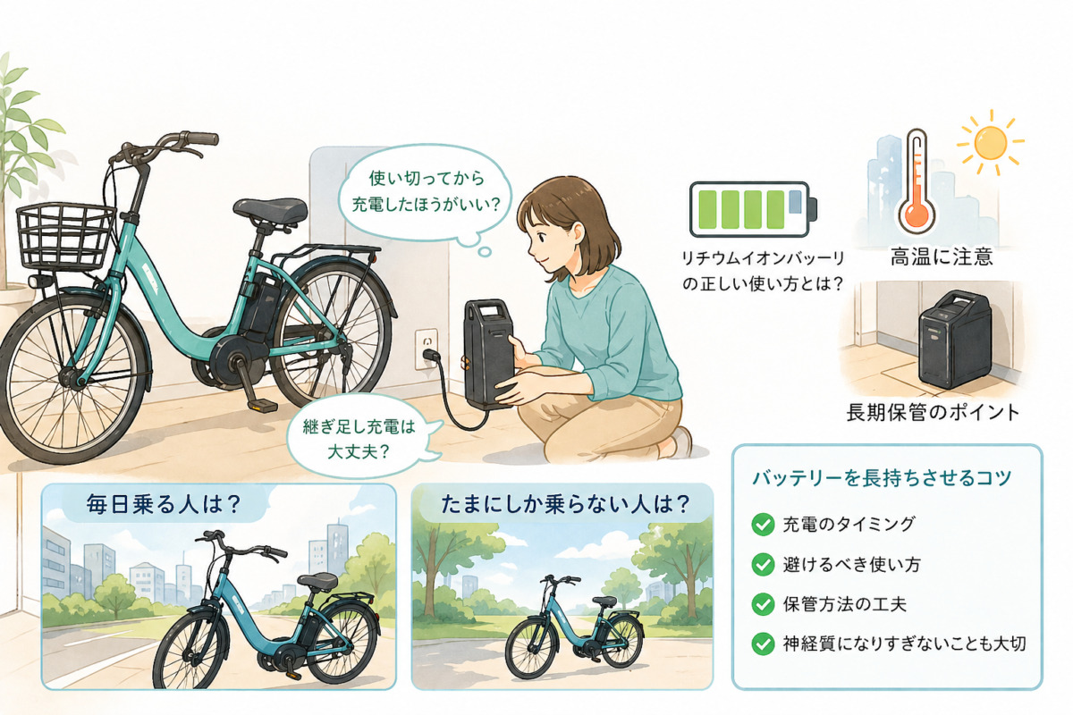 バッテリーの「継ぎ足し充電」は問題 ない？長持ちさせるために気をつけたいこと