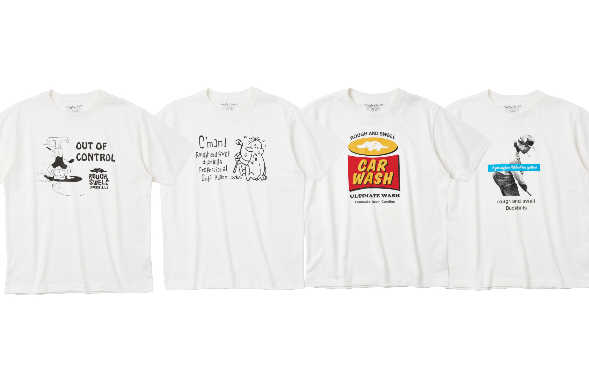クスッと笑えて涼しい ラフアンドスウェルの新作Tシャツが今年も強い