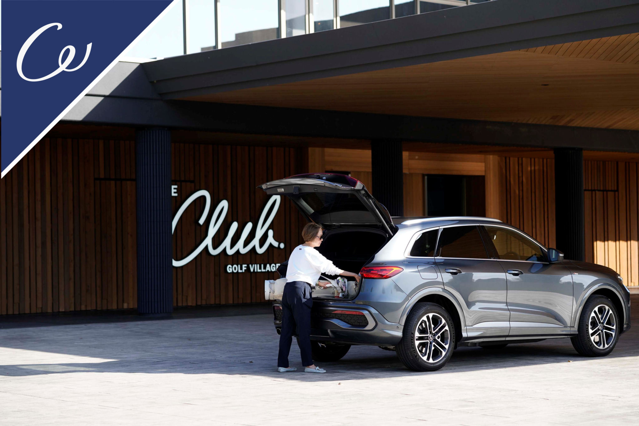 運転しやすさも、室内の心地よさも。移動時間まで楽しいを叶える【Audi Q5 TDI quattro 150kW advanced】でゴルフ女子旅