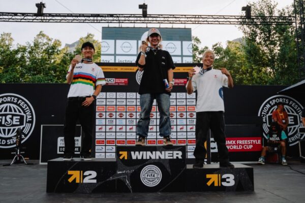 BMXフリースタイルW杯第1戦 日本代表がパークとフラットランドの男女全4種目を完全制覇