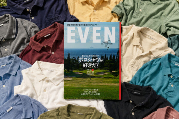 俳優・内博樹が憧れの夏泊ゴルフリンクスへ｜『EVEN』2026年7月号が6月5日に登場