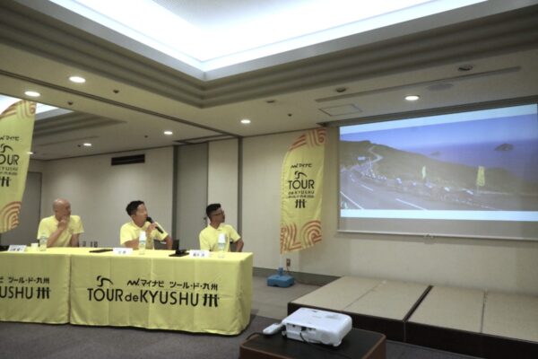 福岡・天神が自転車レースのフィニッシュに驚嘆の声！　ツール・ド・九州2026記者説明会で明かされた全貌