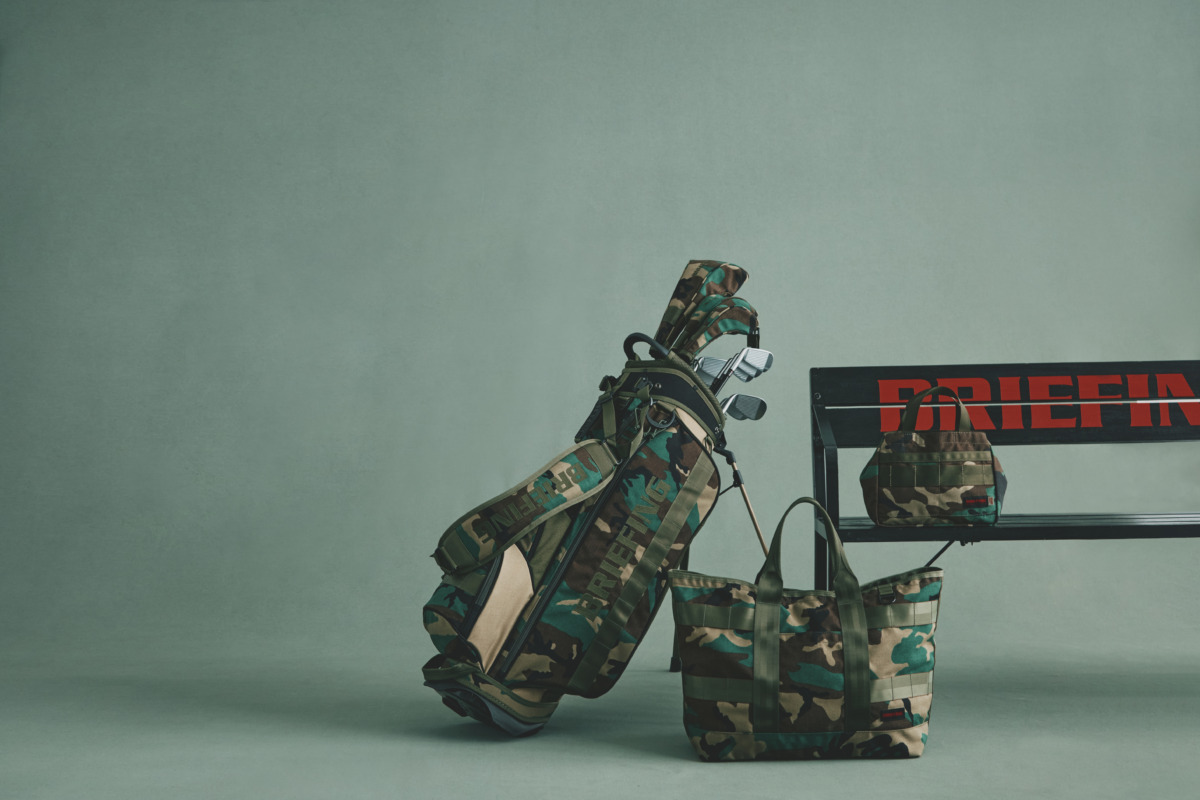 伝説が15年の時を経て蘇る〈BRIEFING GOLF × BEAMS GOLF〉”Woodland Camouflage Collection”