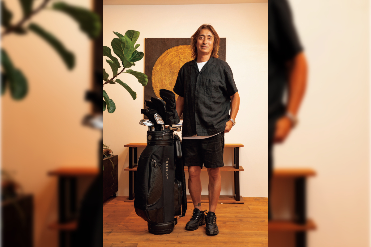 OBSIDIAN谷岸裕章のゴルフ愛用品を公開 私服感覚で楽しむ黒のゴルフスタイル｜洒落者たちの愛用品 #4