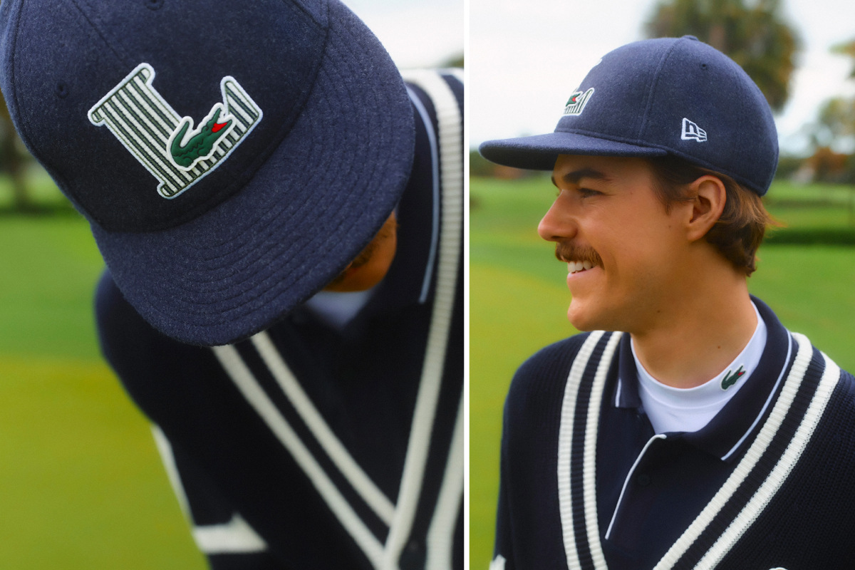 ワニとニューエラが、ゴルフを変える。LACOSTE × NEW ERA