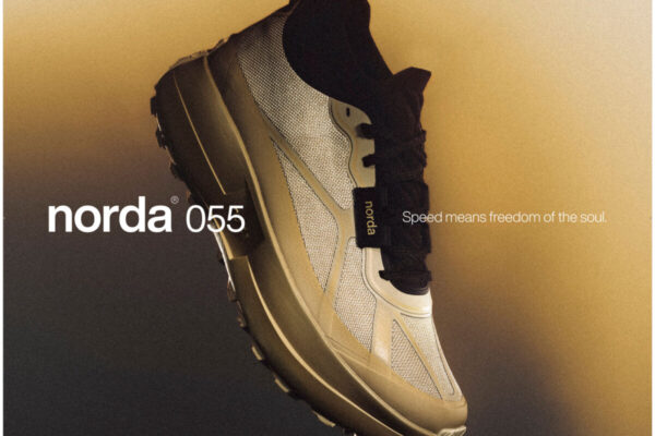 nordaから新モデル「055」が登場。Dyneema®アッパー×Vibram Megagrip Eliteのトレイルランシューズ