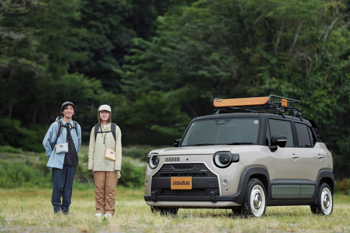 DAMD X BEE BEMOREに乗って。好きな車とアウトドア旅