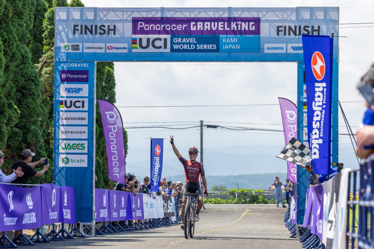 日本初のUCIグラベルワールドシリーズ戦 「グラベルクラシック やくらい」で沢田時が大会2連覇