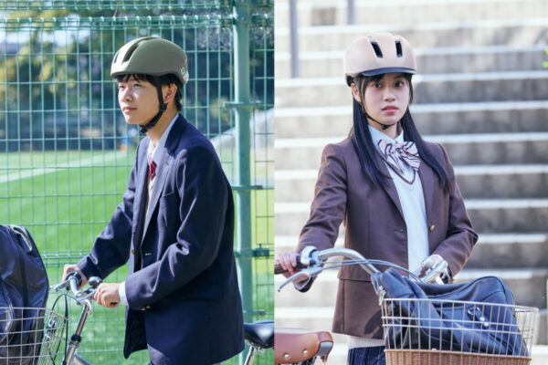 オージーケーカブト 高校生と共同開発した“かぶりたくなる”通学用ヘルメットの限定カラーが登場｜Kabuto