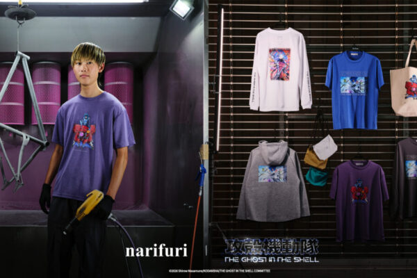 攻殻機動隊×サイクルカルチャー、narifuriがコラボアパレル発売