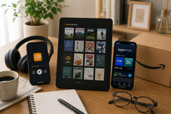 Amazonの無料体験、結局どれがいい？ Audible・Kindle Unlimitedなどを比較【2026年9月時点】