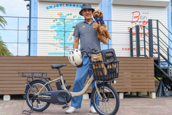 愛犬と一緒に浜名湖をサイクリング！「わんこと乗れるレンタサイクル」が10月1日に開始