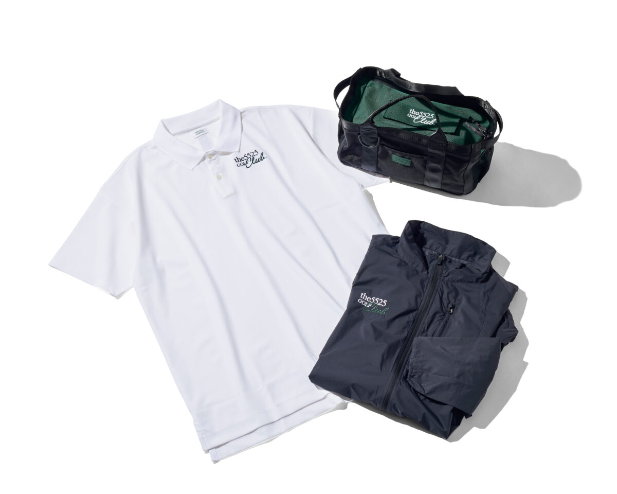 このロゴを見てピンときたら相当なゴルフ通 5525とTHE CLUB golf villageがまさかのコラボ