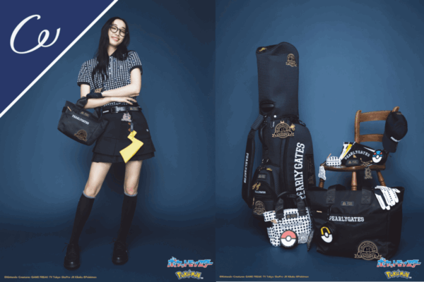 ピカチュウとコースへ冒険に！「PEARLY GATES × Pokémon」第2弾は大人トラッド