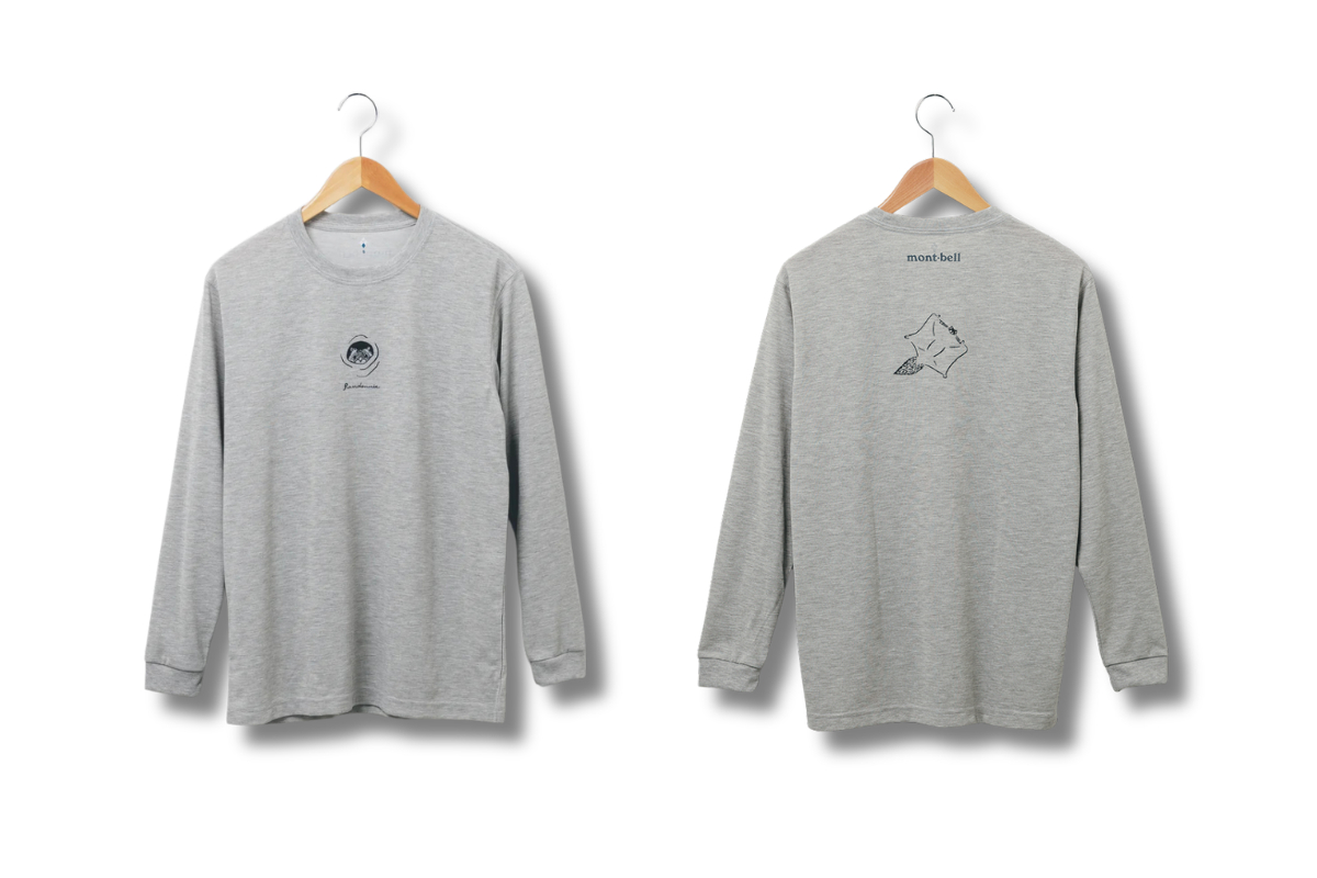 ランドネ×モンベル「胸に山トモTシャツ（ムササビ）」コラボ第4弾発売中！