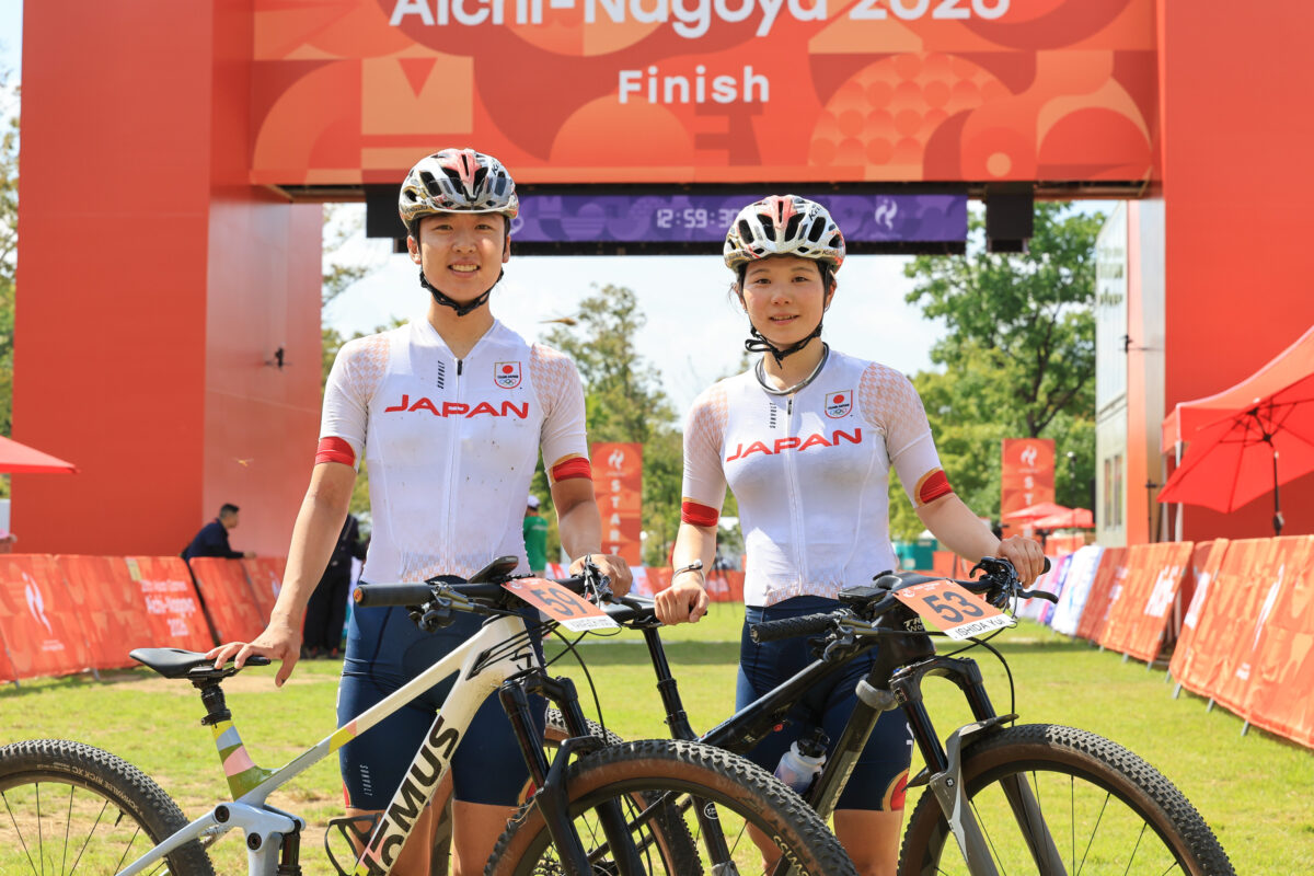 女子MTB XCO川口うらら4位、石田唯5位で入賞　中国勢がワンツー達成｜愛知・名古屋アジア競技大会