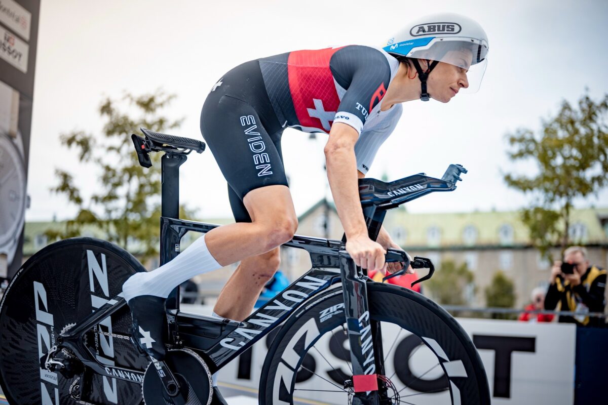 世界選手権TTで鮮烈デビュー　キャニオン未発表の新型スピードマックスCFR TTがワンツー独占｜CANYON