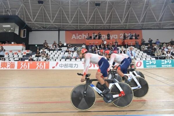 チームパーシュート男女ともに銀メダル、女子は日本新記録―自転車トラック｜愛知・名古屋アジア競技大会