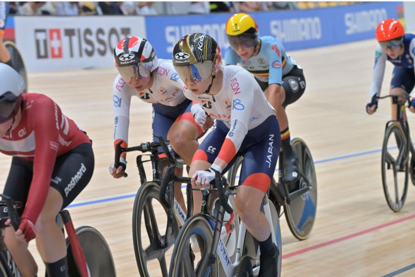 内野艶和・垣田真穂が女子マディソンで日本初の銅メダル！｜2026UCIトラック世界選手権4日目