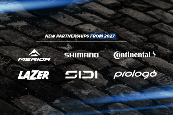 スーダル・クイックステップがメリダら6社とパートナーシップ契約　新機材で2027年シーズンへ