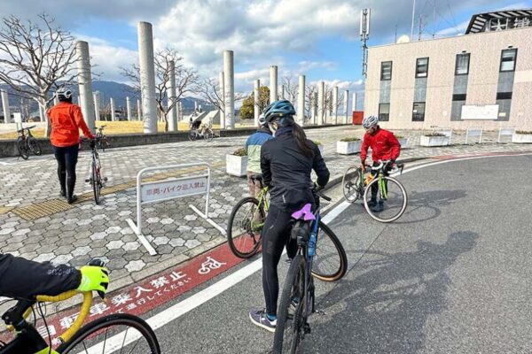 短期集中全4日間のJCGAサイクリングガイド基礎検定講習会が12月にびわこ大津港で催行