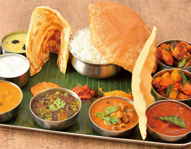 はじめまして、南インドカレー。